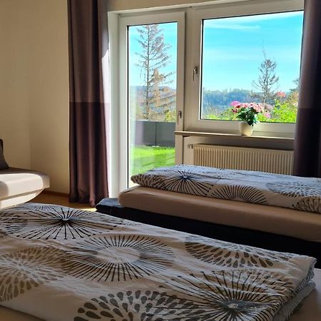 Moderne Ferienwohnung Mit Eigenem Garten Und Traumhaften Blick Wilhelmsthal Exteriér fotografie