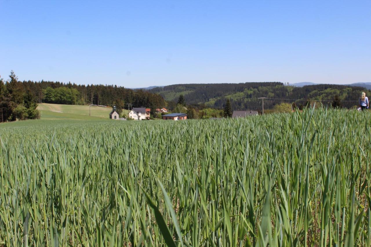 Moderne Ferienwohnung Mit Eigenem Garten Und Traumhaften Blick Wilhelmsthal Exteriér fotografie
