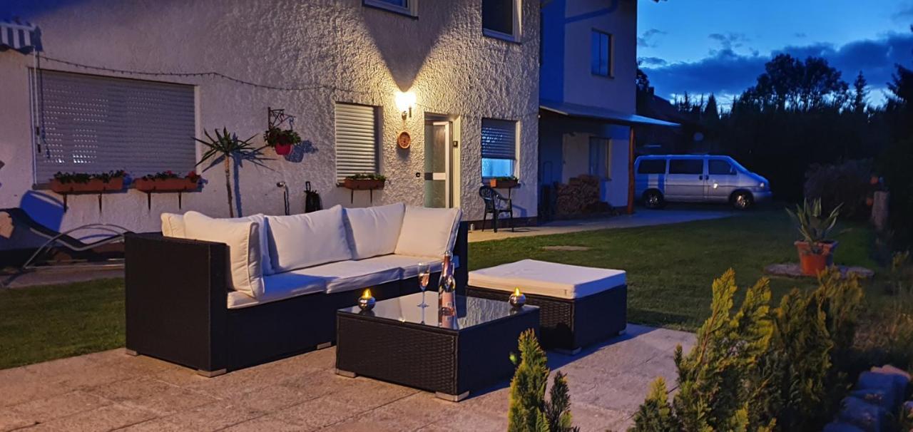 Moderne Ferienwohnung Mit Eigenem Garten Und Traumhaften Blick Wilhelmsthal Exteriér fotografie