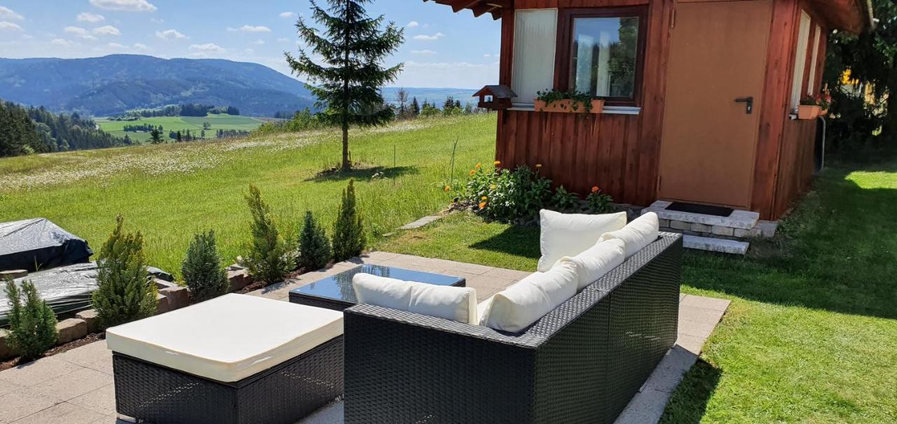 Moderne Ferienwohnung Mit Eigenem Garten Und Traumhaften Blick Wilhelmsthal Exteriér fotografie