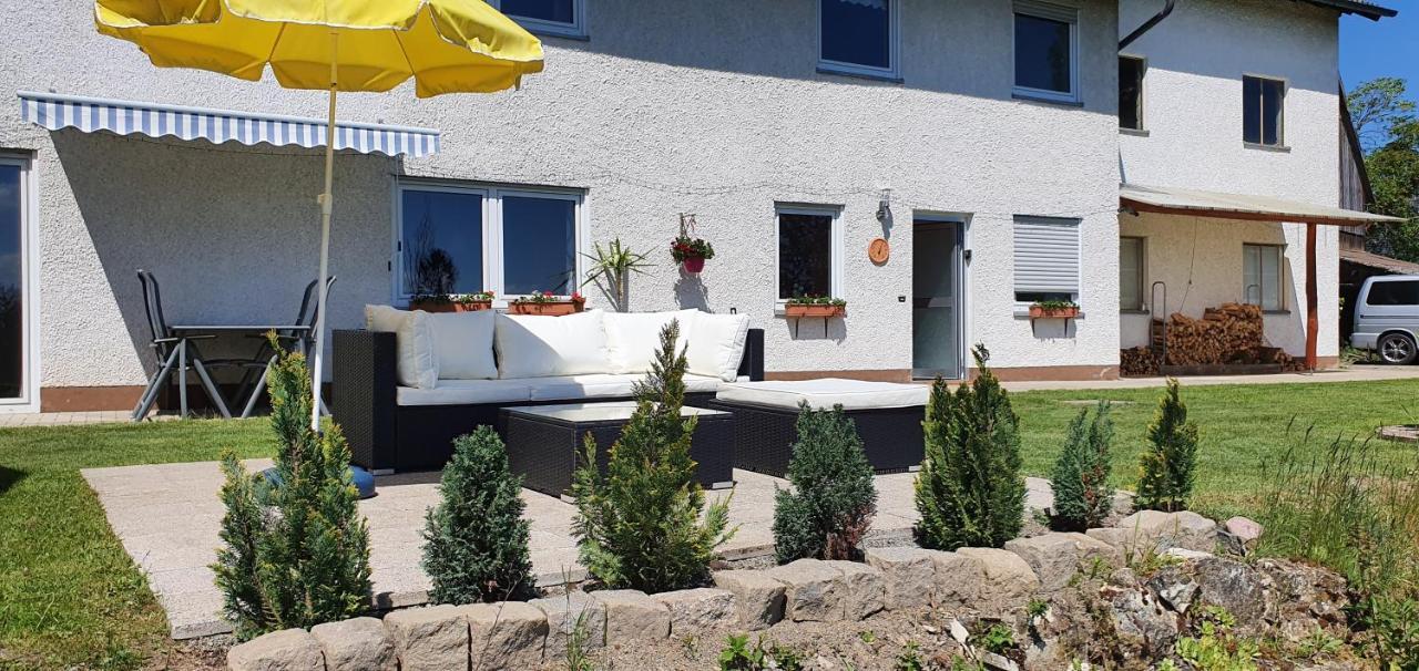 Moderne Ferienwohnung Mit Eigenem Garten Und Traumhaften Blick Wilhelmsthal Exteriér fotografie