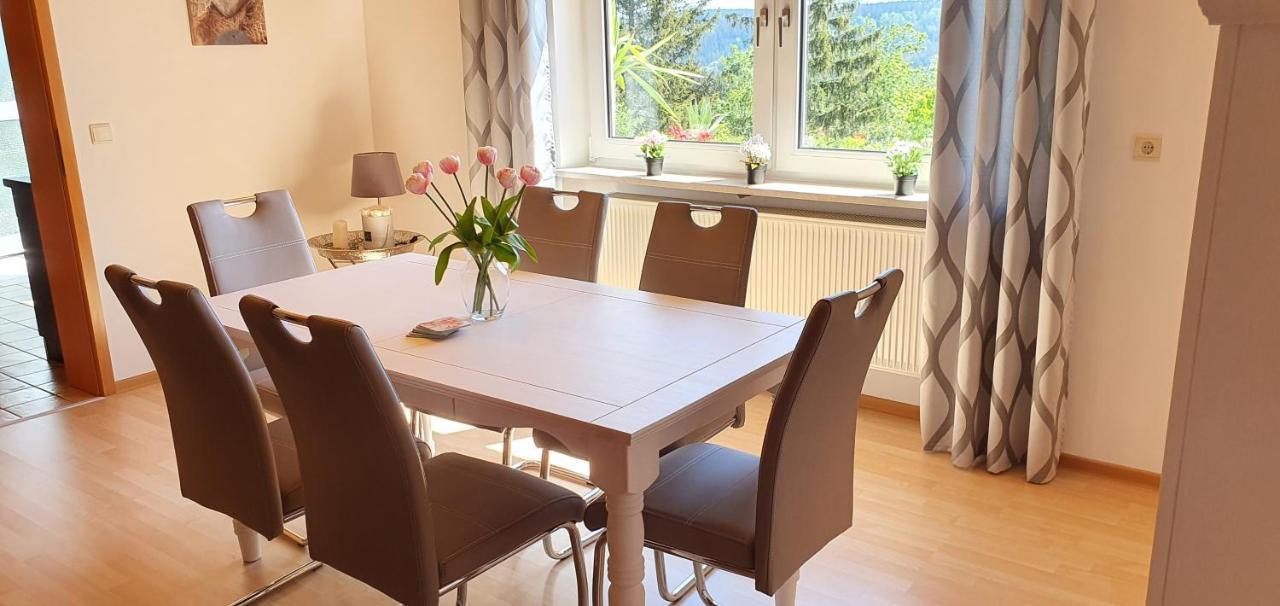 Moderne Ferienwohnung Mit Eigenem Garten Und Traumhaften Blick Wilhelmsthal Exteriér fotografie