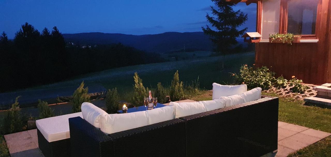 Moderne Ferienwohnung Mit Eigenem Garten Und Traumhaften Blick Wilhelmsthal Exteriér fotografie