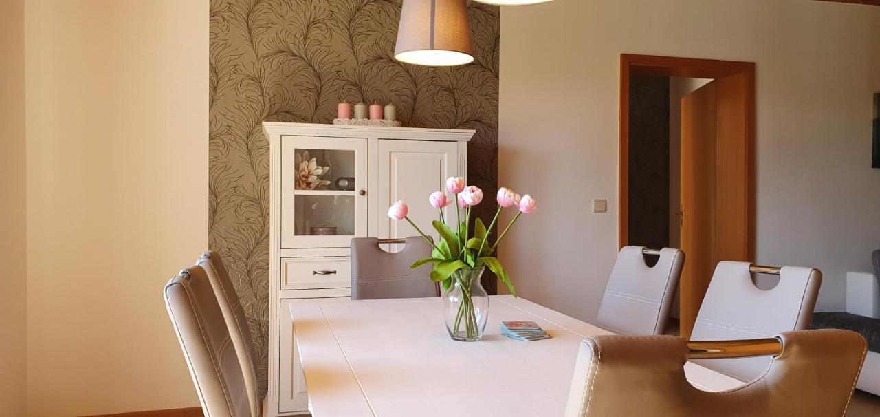 Moderne Ferienwohnung Mit Eigenem Garten Und Traumhaften Blick Wilhelmsthal Exteriér fotografie