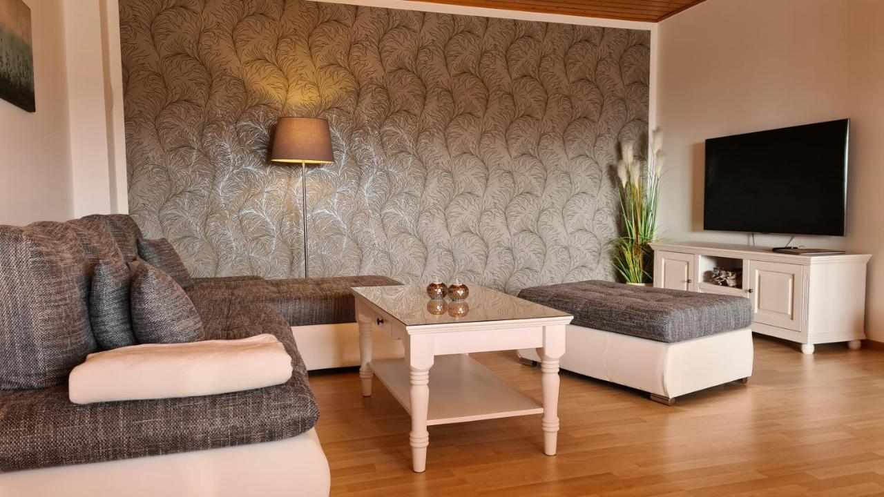 Moderne Ferienwohnung Mit Eigenem Garten Und Traumhaften Blick Wilhelmsthal Exteriér fotografie