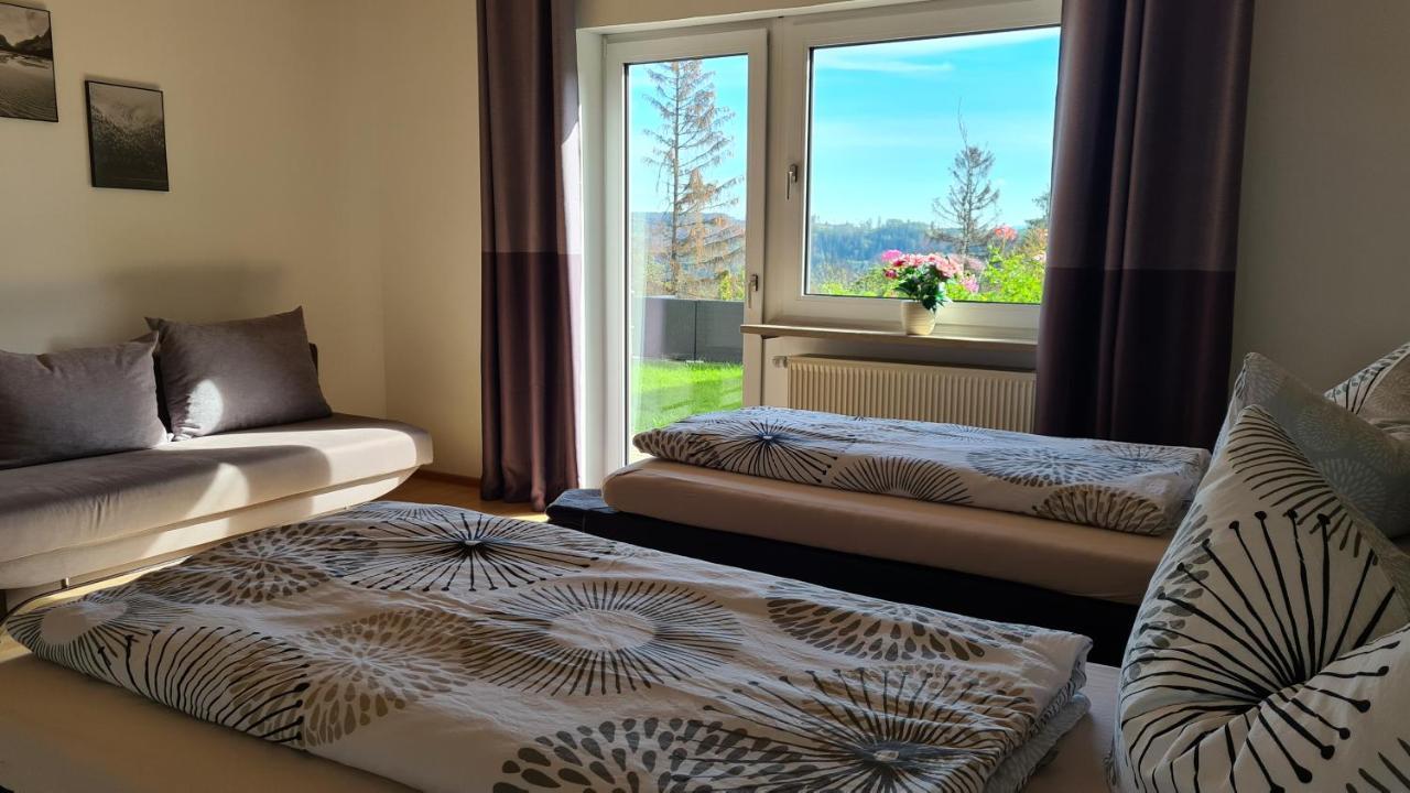 Moderne Ferienwohnung Mit Eigenem Garten Und Traumhaften Blick Wilhelmsthal Exteriér fotografie